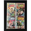 Image 1 : LOT OF 4 CONAN COMICS (MARVEL COMICS)
