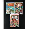 Image 1 : LOT OF 3 CONAN COMICS (MARVEL COMICS)