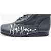 Image 2 : HULK HOGAN SIGNED BLACK WRESTLING BOOT
