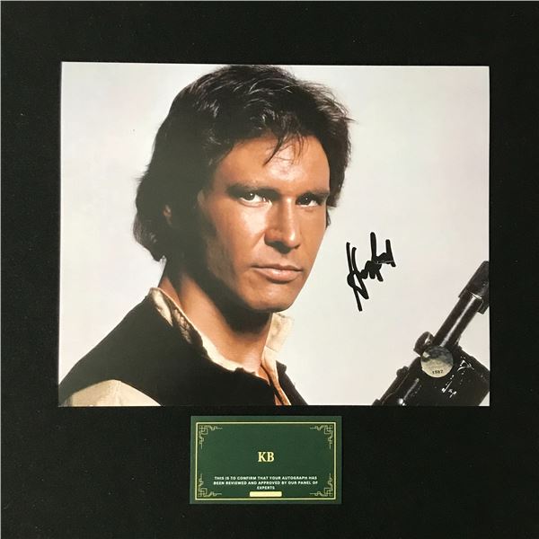HARRISON FORD SIGNED 8X10 PHOTO (KB COA)