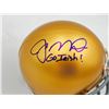 Image 2 : JOT MONTANA SIGNED NOTRE DAME MINI HELMET (BECKETT COA)