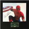 Image 1 : TOM HOLLAND SIGNED 8X10 PHOTO (KB COA)