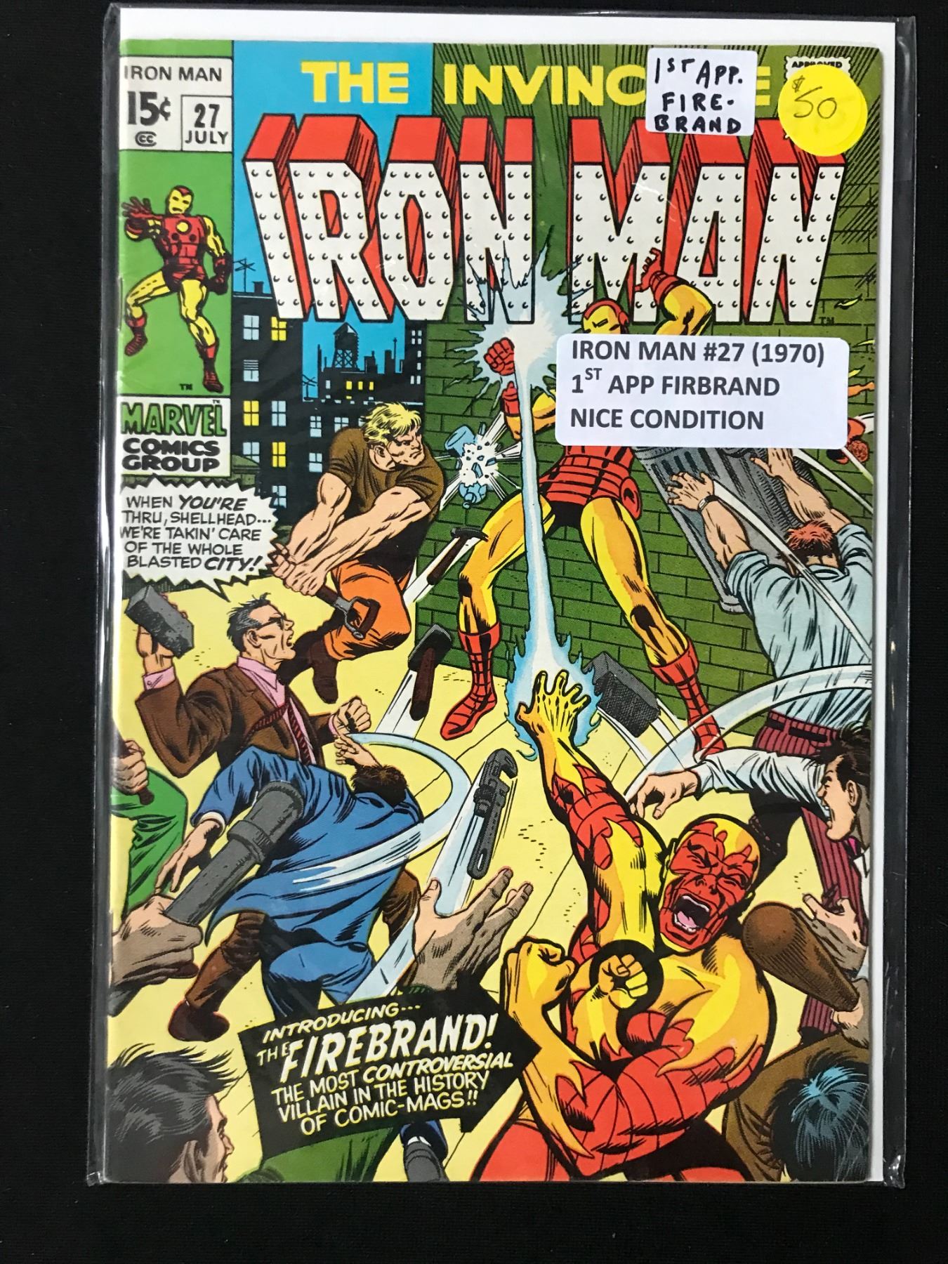 Invincible 27 MARVEL COMICS NO.27 THE INVINCIBLE IRON MAN