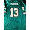 Image 1 : DAN MARINO SIGNED JERSEY (WORLD AUTOS COA)
