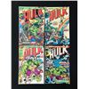 Image 1 : LOT OF 4 THE INCREDIBLE HULK COMICS (MARVEL COMICS)