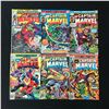 Image 1 : LOT OF 6 CAPTAIN MARVEL COMICS (MARVEL COMICS)