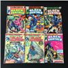 Image 1 : LOT OF 6 BLACK PANTHER COMICS (MARVEL COMICS)