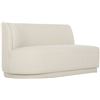 Image 2 : 2 PC - Moe's Home Collection - BNIB Yoon Modular - Sweet Cream (2 Seat Sofa - Left) JM-1019-05 (Reta