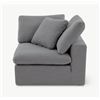 Image 2 : Movie Night™Corner Chair Standard - Onyx (Left Or Right) (COR-YJ-005-060) - Retail Value $1