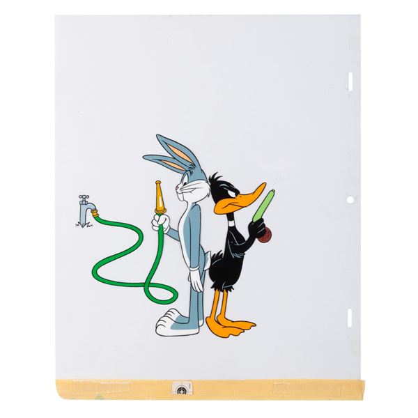A Bugs Bunny and Daffy Duck Publicity Cel.