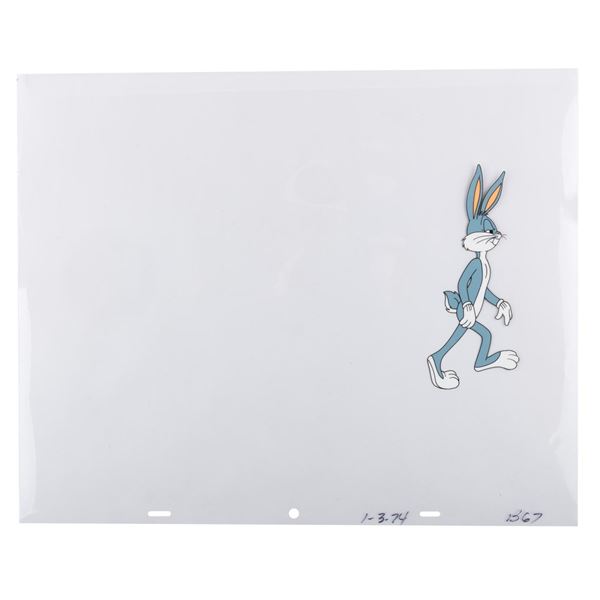 A Production Cel of Bugs Bunny.