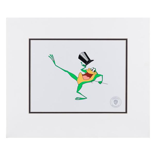 A Michigan J. Frog Limited Edition Sericel.