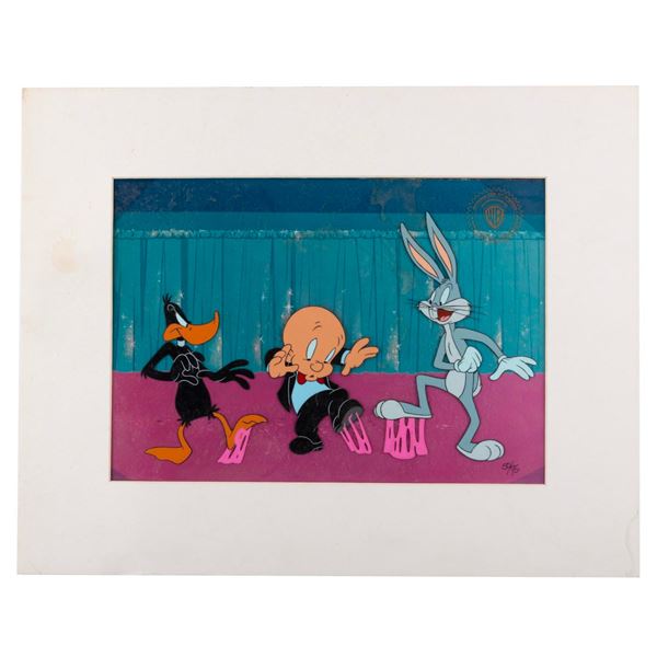 A "Box Office Bunny" Hand-Painted Cel.