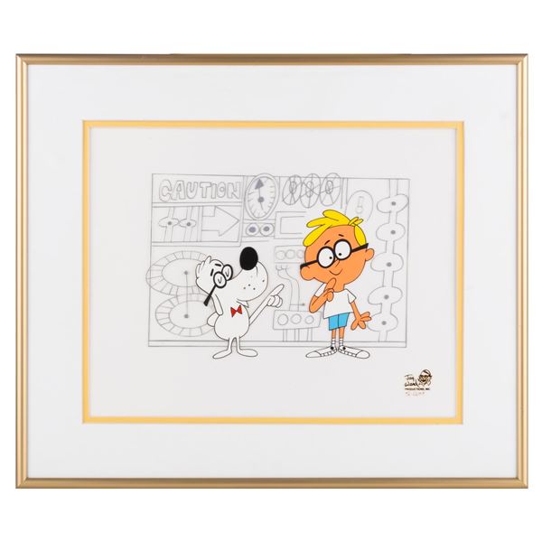 A Mr. Peabody and Sherman Scene Cel.