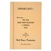 Image 1 : A 1930s Walt Disney Productions Health Insurance Pamphlet.