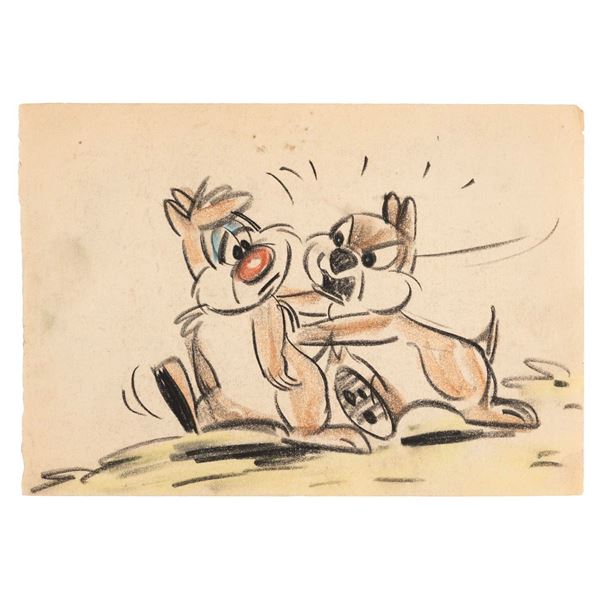 A Chip and Dale Storyboard Panel.