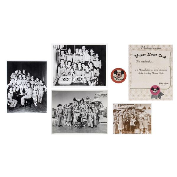 A Mickey Mouse Club Collection.
