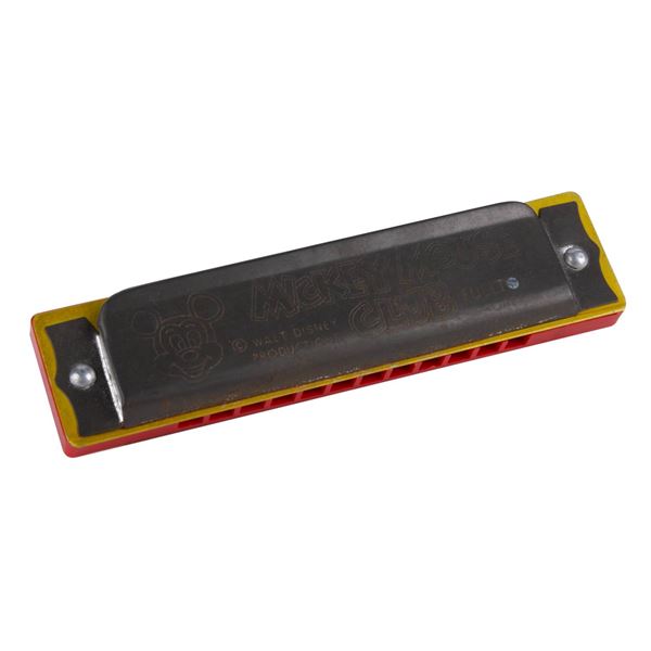 A Mickey Mouse Club Harmonica.
