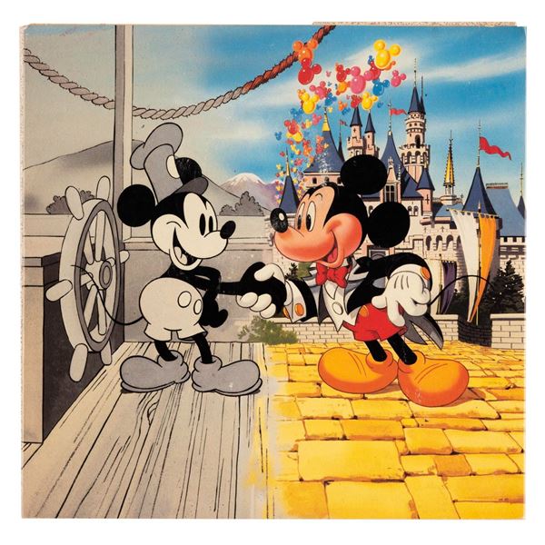 A  Mickey Sixty Years With You  Silver Coin.