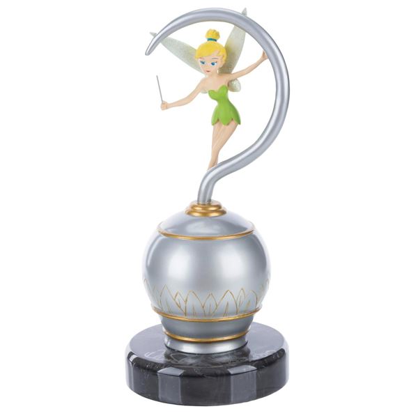 A Kracov Creations Signed Tinker Bell on Hook Figure.