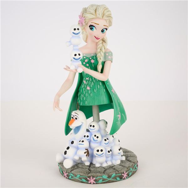 An Elsa with Olaf Grand Jester Studios Bust Figurine.