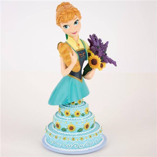 A Grand Jester Studios "Frozen Fever" Anna Bust Figurine.