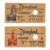 Image 1 : A Pair of Early "Junior" Admission Ticket Stubs.