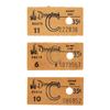 Image 1 : A Collection of 1960s Ticket Booth "C" Tickets.