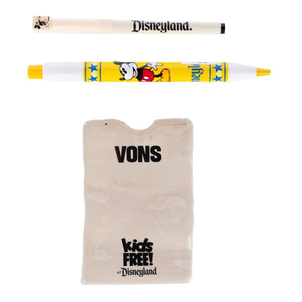 A Vons Kids Free at Disneyland Pen Holder.