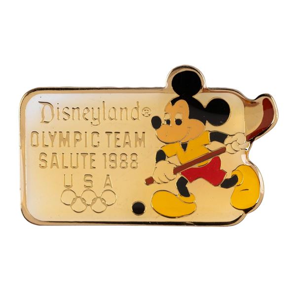 A Mickey Mouse Olympic Field Hockey Pin.
