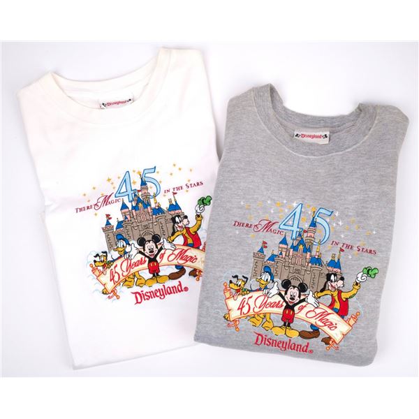 A Disneyland 45 Years of Magic T-Shirt & Sweatshirt.