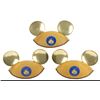 Image 1 : A Trio of Disneyland 50th Anniversary Mouse Ears.