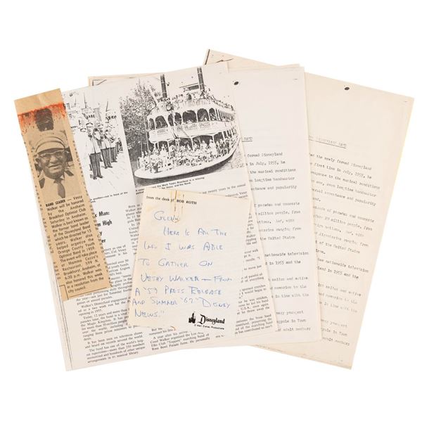 A Collection of Vesey Walker Documents.