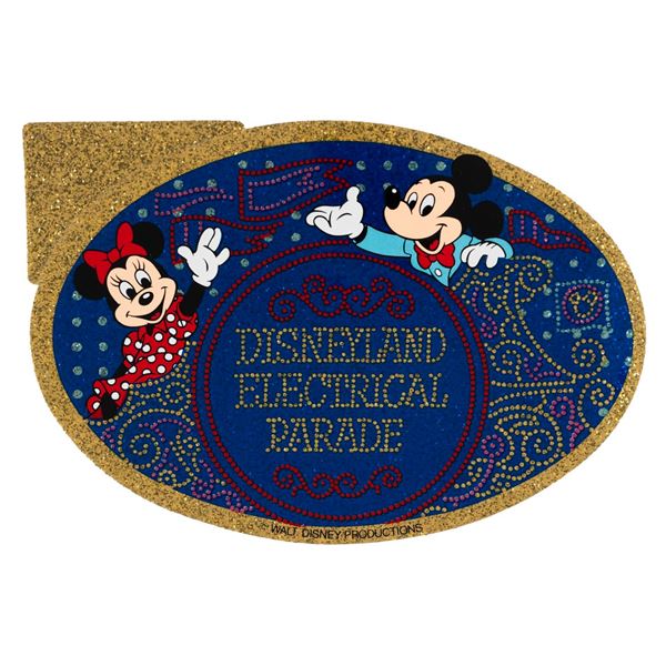 A Disneyland Electrical Parade Sticker.