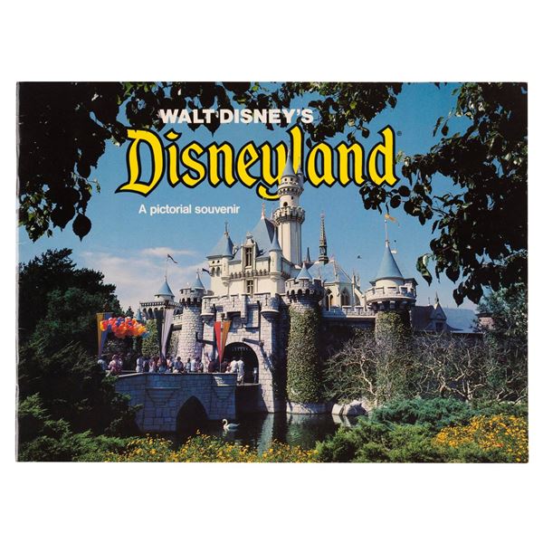 A 1983 Walt Disney's Disneyland Pictorial Souvenir Book.