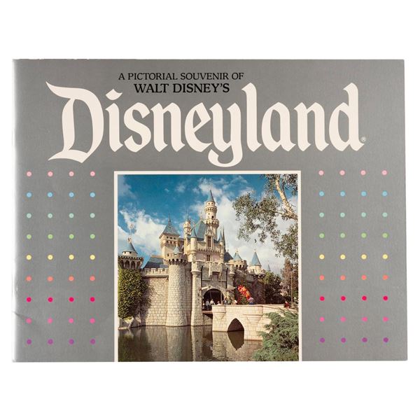 A 1984 Walt Disney's Disneyland Pictorial Souvenir Book.