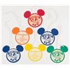 Image 2 : A Collection of Disneyland Guided Tour ID Tags.