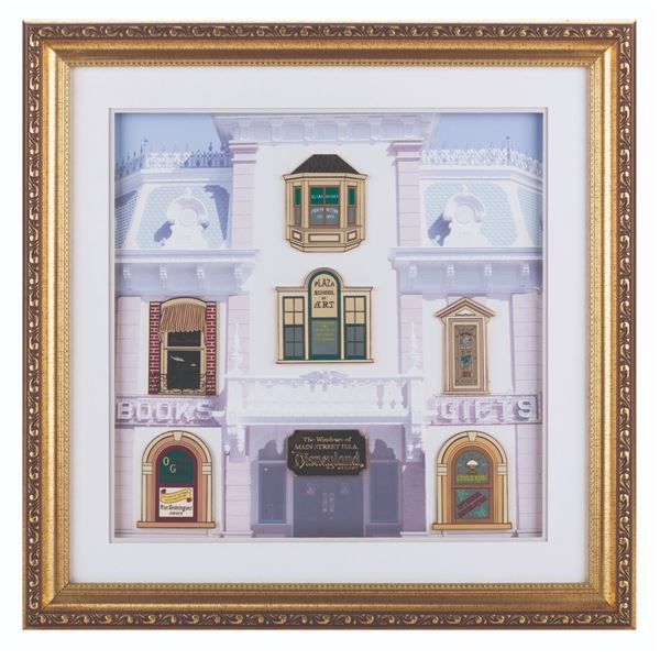 The Windows of Main Street LE 250 Framed Pin Set.