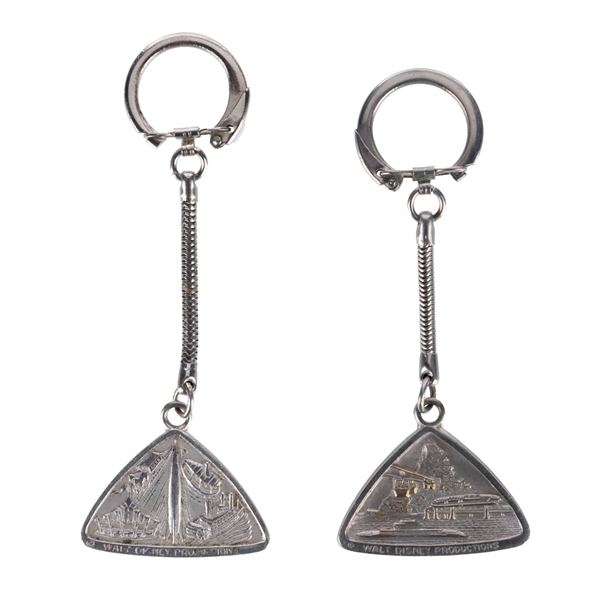 A Pair of Disneyland Keyrings.