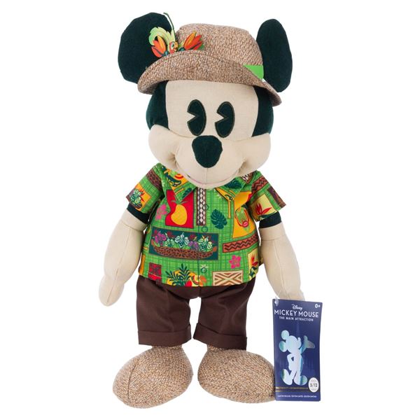 A Mickey Mouse: The Main Attraction Enchanted Tiki Room Plush.