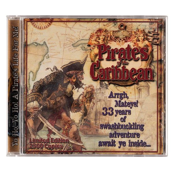 A Sam McKim Signed Pirates of the Caribbean Annivesary CD.