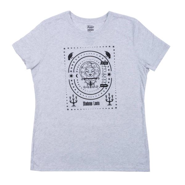 A Funko Haunted Mansion Madame Leota T-Shirt.