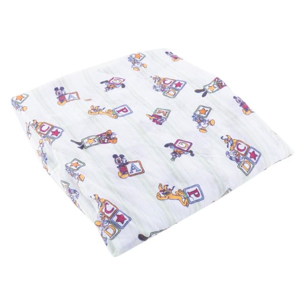 A Walt Disney World Resort Character Crib Sheet.