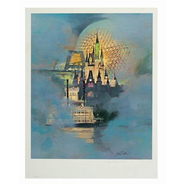 A Cast Exclusive Jim Noble Signed Magical Dreams Print.