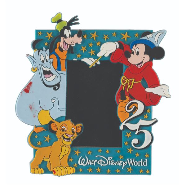 A Walt Disney World 25th Anniversary Photo Frame.