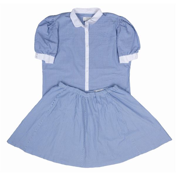 A Disney's Boardwalk Resort Mousekeeping Shirt & Skirt.