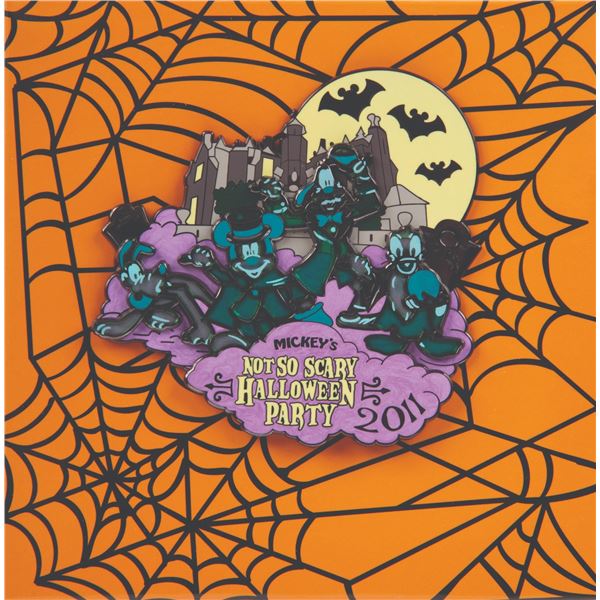 A Mickey's Not So Scary Halloween Party Jumbo Pin.