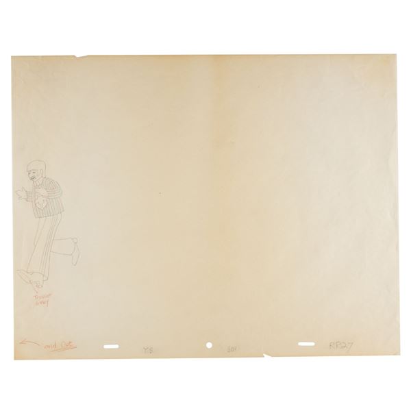 A "Yellow Submarine" Ringo Starr Production Drawing.