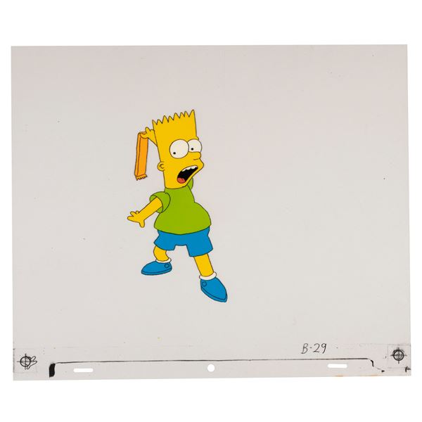 A Butterfinger Bart Simpson Cel.
