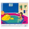 Image 1 : A "The Simpsons" Barney Cel from "Mr. Plow."